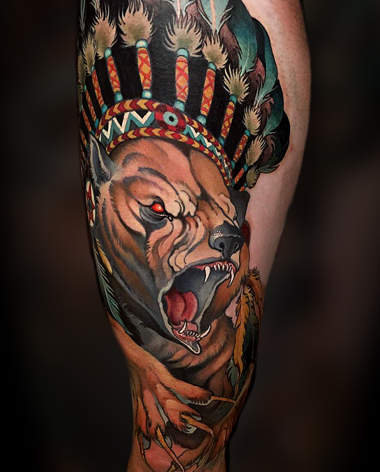 Cheyenne Tattoo Artist Teresa Sharpe Neo Traditional Tattoos   515 Teresa Sharpe   750px 